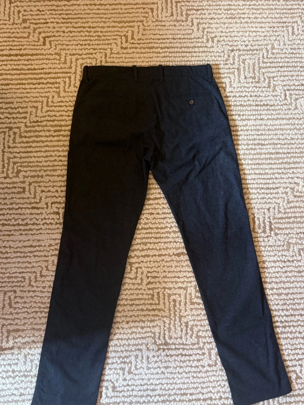 J. Crew Men's Dress Pants in dark charcoal